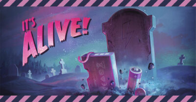 Zombiakku-kampanja jatkaa työtään turvallisen kierrätyksen edistämiseksi. Kuva: Recser Oy